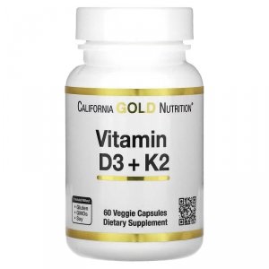Vitamin D3 + K2 | Witamina D3 + K2 | 60 kaps.