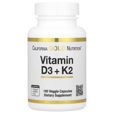 Vitamin D3 + K2 | Witamina D3 + K2 | 180 kaps.