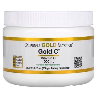 California Gold Nutrition Gold C Powder Witamina C 250g