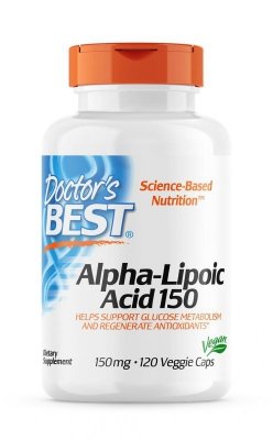 DOCTOR&#039;S BEST ALA - kwas alfa liponowy 150 mg (120 kaps.)