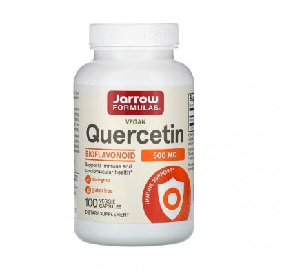 JARROW FORMULAS Quercetin - Kwercetyna 500 mg (100 kaps.)