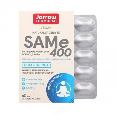 JARROW FORMULAS SAMe 400 mg (60 tabl.)