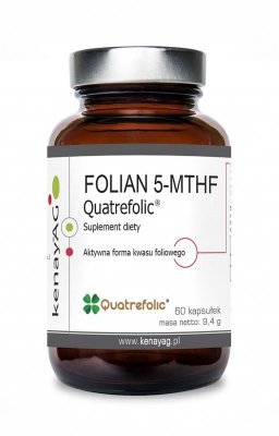 KENAY Folian 5-MTHF Quatrefolic (60 kaps.)
