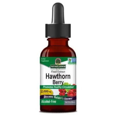 NATURE&#039;S ANSWER Hawthorn Berry - Ekstrakt z Głogu (30 ml)