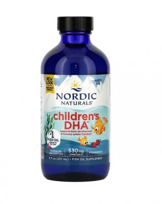 NORDIC NATURALS Childrens DHA 530 mg (237 ml)