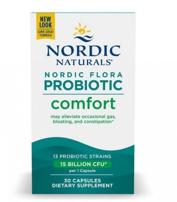 NORDIC NATURALS Nordic Flora Probiotic Comfort (30 kaps.)