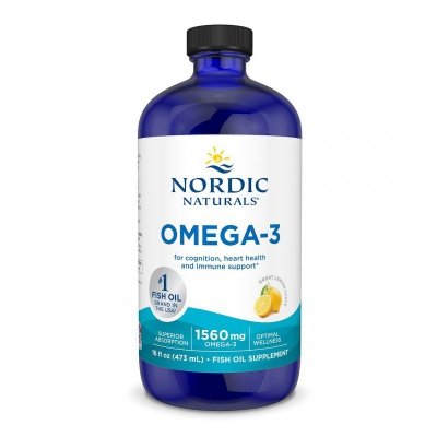 NORDIC NATURALS Omega-3, Lemon, 1560 mg (473 ml)