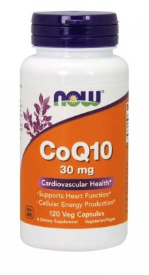 NOW FOODS Koenzym Q10 30 mg (120 kaps.)