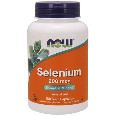 NOW FOODS Selenium - Selen 200 mcg (180 kaps.)