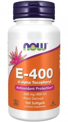 NOW FOODS Witamina E 400 (100 kaps.)