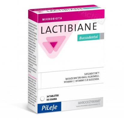 PILEJE Lactibiane Buccodental - Probiotyk (30 tabl.)