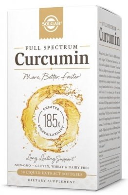 SOLGAR Curcumin Full Spectrum Vegan Form (30 kaps.)
