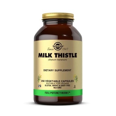 SOLGAR Milk Thistle - Ostropest Plamisty (250 kaps.)