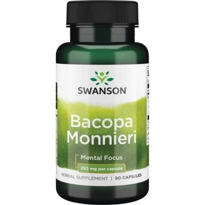 SWANSON Bacopa Monnieri 250 mg (90 kaps.)