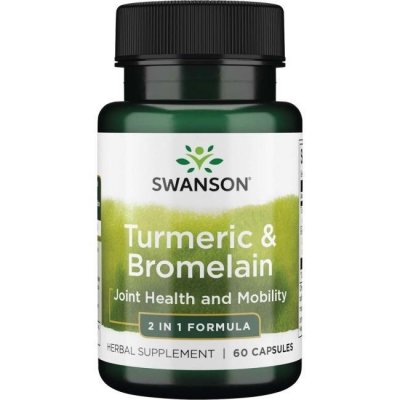 SWANSON Full Spectrum Turmeric & Bromelain (60 kaps.)