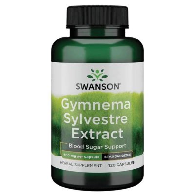 SWANSON Gymnema Sylvestre ekstrakt 300 mg (120 kaps.)