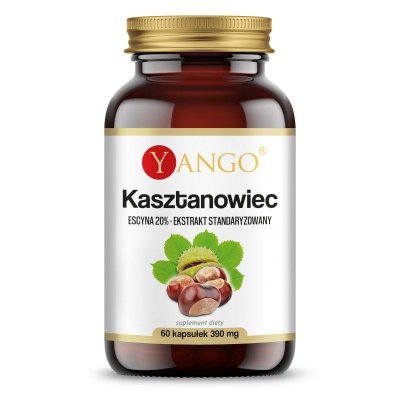 YANGO Kasztanowiec - 20% escyny (60 kaps.)