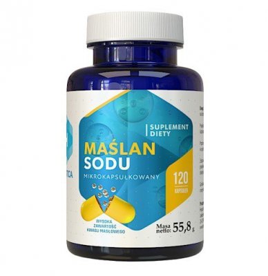 HEPATICA Maślan sodu (120 kaps.)