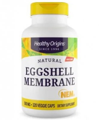 HEALTHY ORIGINS Natural Eggshell Membrane - Błona ze skorupki jajka (120 kaps.)
