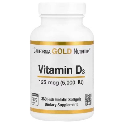 Vitamin D3 | Witamina D3 5000 jednostek 360 kaps.