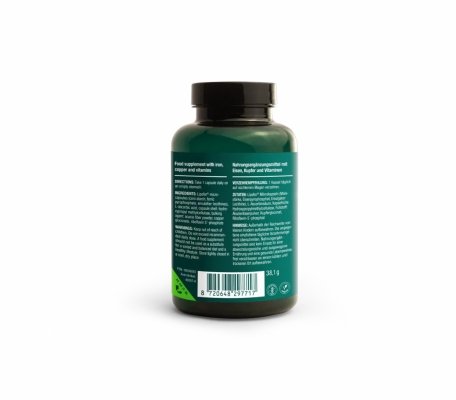 Iron+ 15 mg, 90 kaps. zdjęcie etykiet1