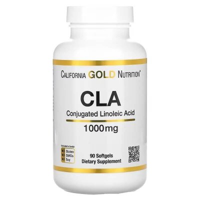 California Gold Nutrition | CLA | Conjugated Linoleic Acid 1000mg 90 kaps.