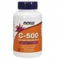 NOW FOODS C-500 Buforowana Witamina C + Wapń + Bioflawonoidy Cytrusowe (100 kaps.) 