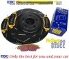 Przednie klocki YellowStuff + NACINANE tarcze hamulcowe 336mm EBC seria USR Ford Mustang 2011-2014