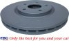 Przednie klocki Ultimax2 + tarcze hamulcowe 330mm EBC seria Premium Dodge Journey 2012-