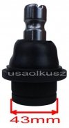 Sworzeń dolny 43mm Nissan Pathfinder 2005-2011