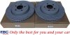 Przednie klocki Ultimax2 + tarcze hamulcowe 345mm EBC seria GD Lancia Thema