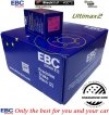 Tylne klocki Ultimax2 + tarcze hamulcowe EBC PREMIUM Chrysler Aspen