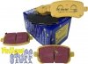 Tylne klocki YellowStuff + NAWIERCANE NACINANE tarcze hamulcowe 305mm EBC seria GD Dodge Caravan 2008-