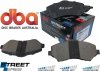 Klocki hamulcowe przednie DBA Street Series Chrysler Voyager Town Country APV 2008-2016