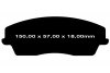 Przednie klocki Ultimax2 + WIERCONE NACINANE tarcze hamulcowe 320mm EBC seria GD Dodge Charger RWD V6