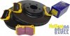 Przednie klocki YellowStuff + tarcze hamulcowe 360mm EBC seria PREMIUM Dodge Magnum 6,1 V8 SRT