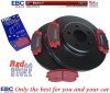 Przednie CERAMICZNE klocki RedStuff + tarcze hamulcowe 320mm EBC seria PREMIUM Dodge Charger RWD V6