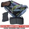 Przednie klocki + WIERCONE tarcze hamulcowe 355mm POWERSTOP Ford Mustang 2005-2014