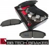 Przednie klocki oraz tarcze hamulcowe 345mm BB-TECH Dodge Charger