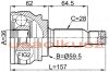 Zewnętrzny przedni przegub napędowy 36z Jeep Compass CRD