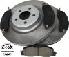 Przednie klocki + tarcze hamulcowe 345mm Ford Explorer 2020-