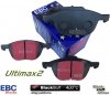 Przednie klocki Ultimax2 + tarcze hamulcowe 300mm EBC seria Premium Ford Escape FWD 2013-2019