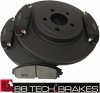 Przednie klocki oraz tarcze hamulcowe 345mm BB-TECH Dodge Charger