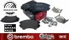 Klocki hamulcowe przednie brembo Prime z zestawem montażowym Buick Regal 2,0 2014