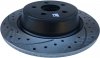 Tylna WIERCONA nacinana tarcza hamulcowa 316mm Ford Kuga 2017-2019