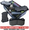 Przednie klocki Z26 + tarcze hamulcowe POWERSTOP 360mm Chrysler 300C SRT8