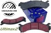 Przednie klocki Ultimax2 + NACINANE tarcze hamulcowe EBC seria USR GMC Yukon XL 2500 2000-2013