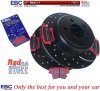 Tylne CERAMICZNE klocki RedStuff + WIERCONE NACINANE tarcze hamulcowe EBC seria GD Dodge Magnum RWD