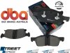 Przednie klocki STREET SERIES + tarcze hamulcowe 350mm DBA seria 4000 T3 Jeep Grand Cherokee 2011-