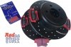 Tylne CERAMICZNE klocki RedStuff + WIERCONE NACINANE tarcze hamulcowe EBC seria GD Dodge Magnum RWD